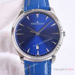 AAA Swiss Copy Jaeger-LeCoultre Master Ultra Thin Cal.9015 Blue Dial Watch 40mm